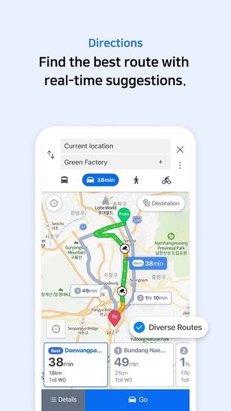 naver地图