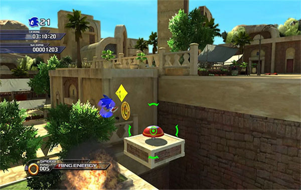 索尼克释放