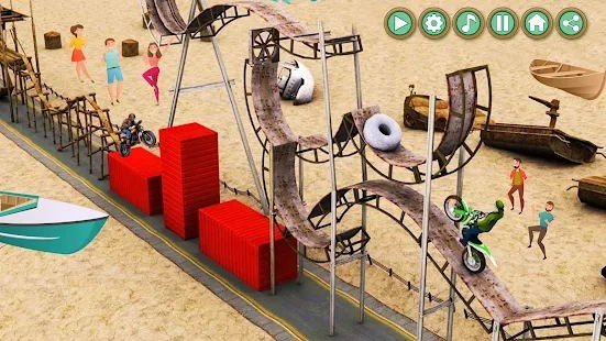 单机摩托特技3D