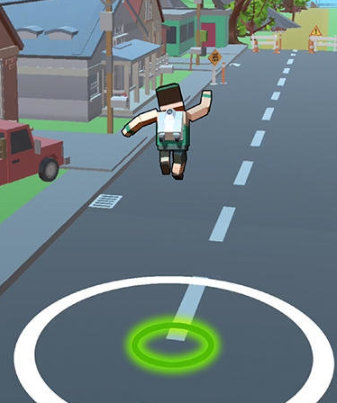 喷气背包跳跃