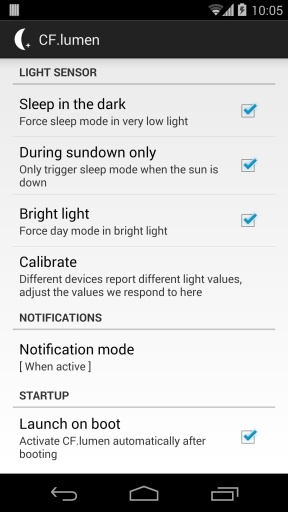 CF lumen色温调节