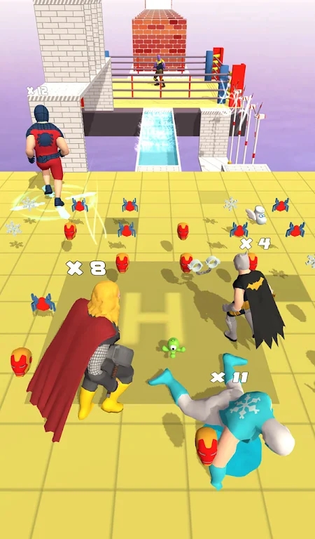 SuperHero Bridge Race 3D