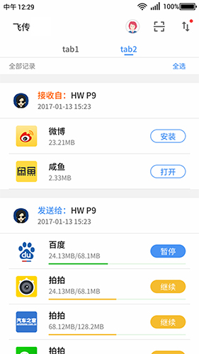 飞传