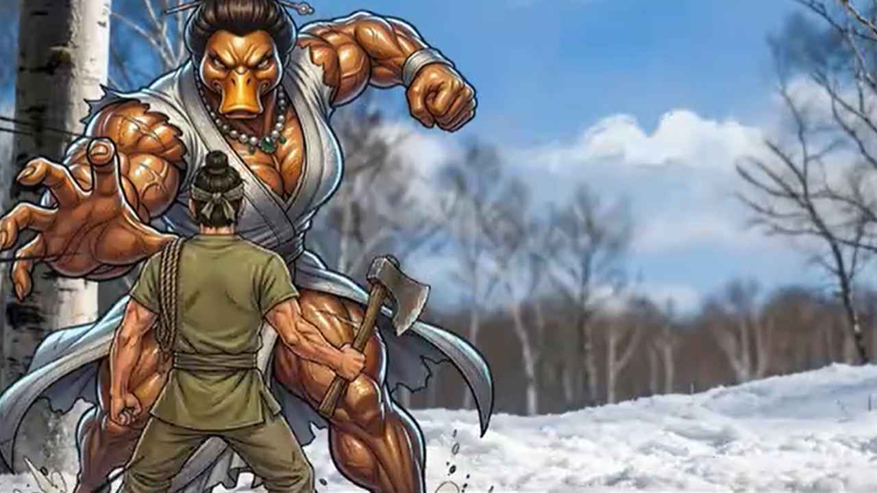 雪山救狐