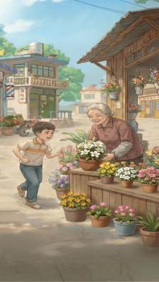 奶奶的花店