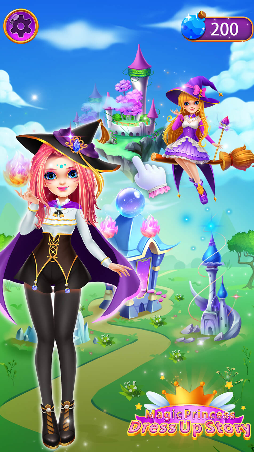 魔法公主魔力装扮故事