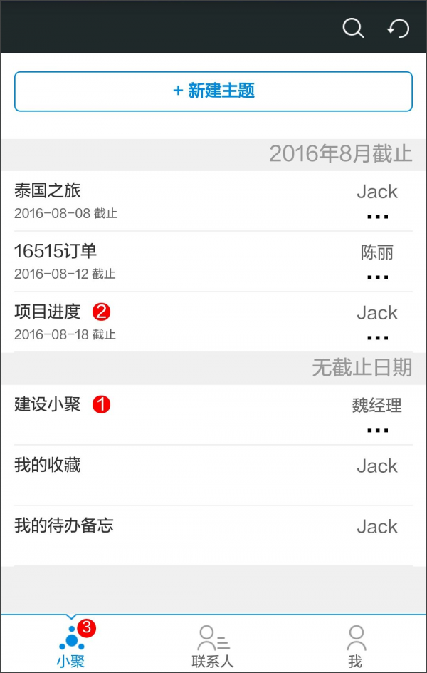 小聚