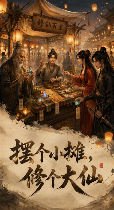 修仙摆摊模拟器手机版