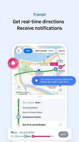 naver地图