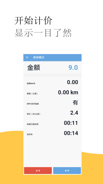 出租车打表器