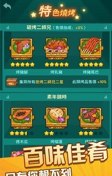 放置烧烤店