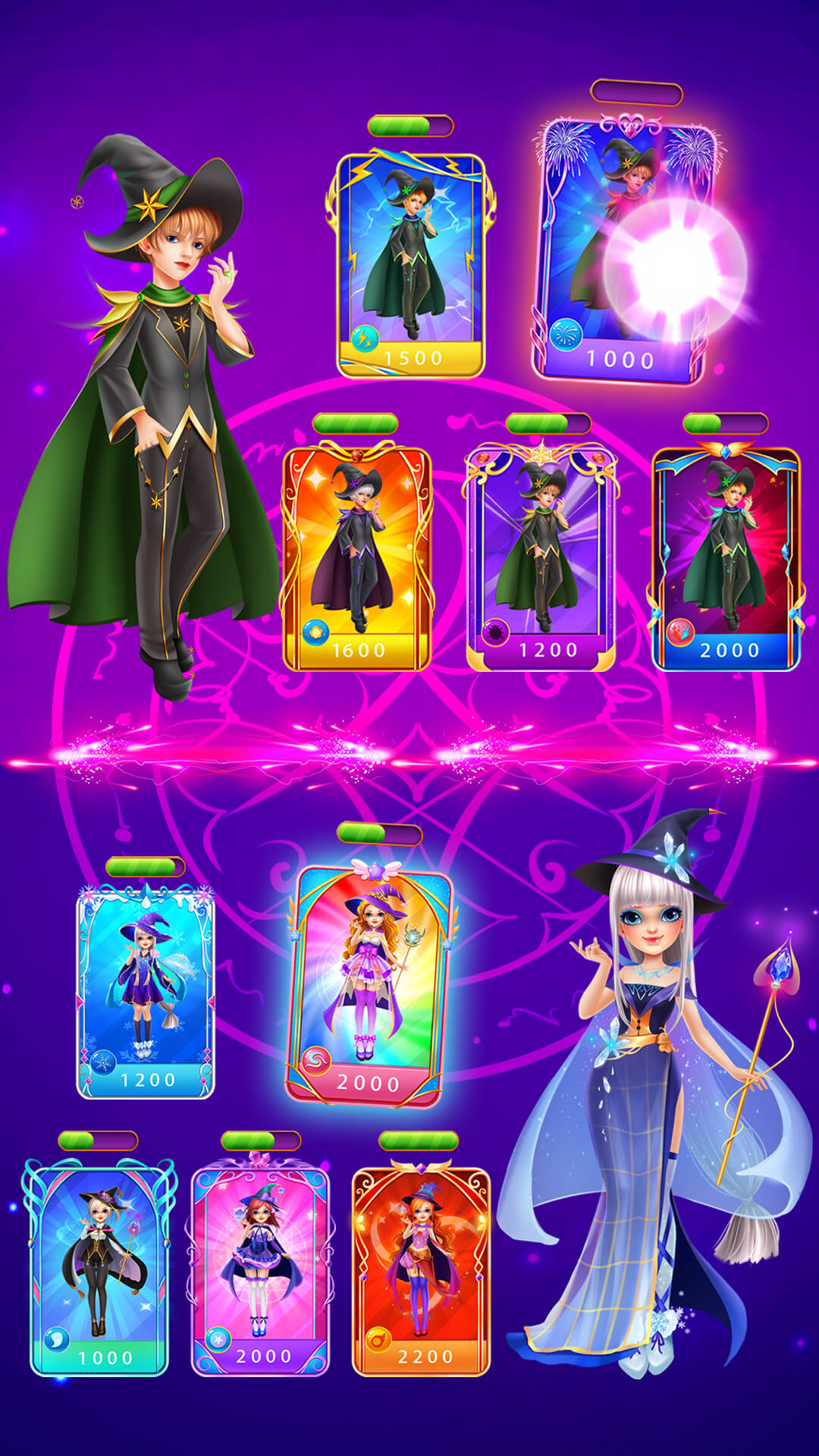 魔法公主魔力装扮故事