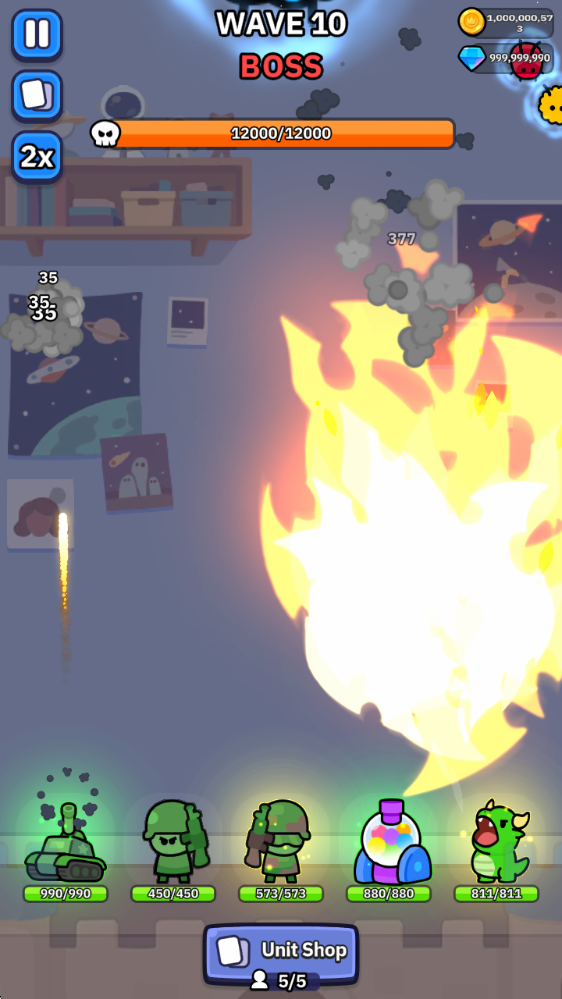 玩具城堡防御