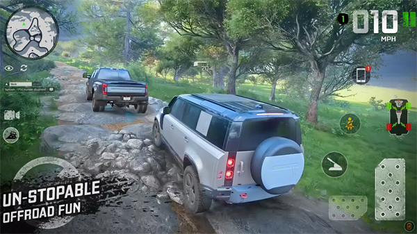 越野SUV吉普4x4驾驶