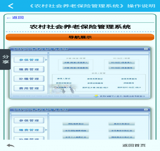 农村社保管理系统