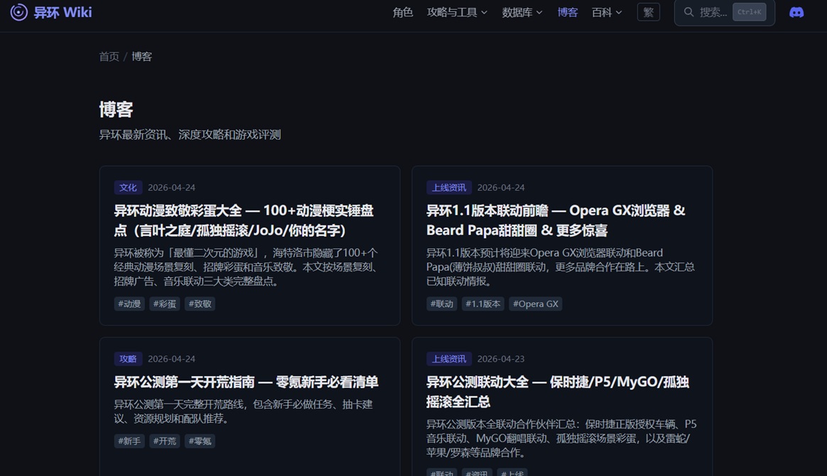 异环Wiki