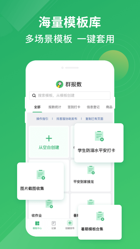 群报数