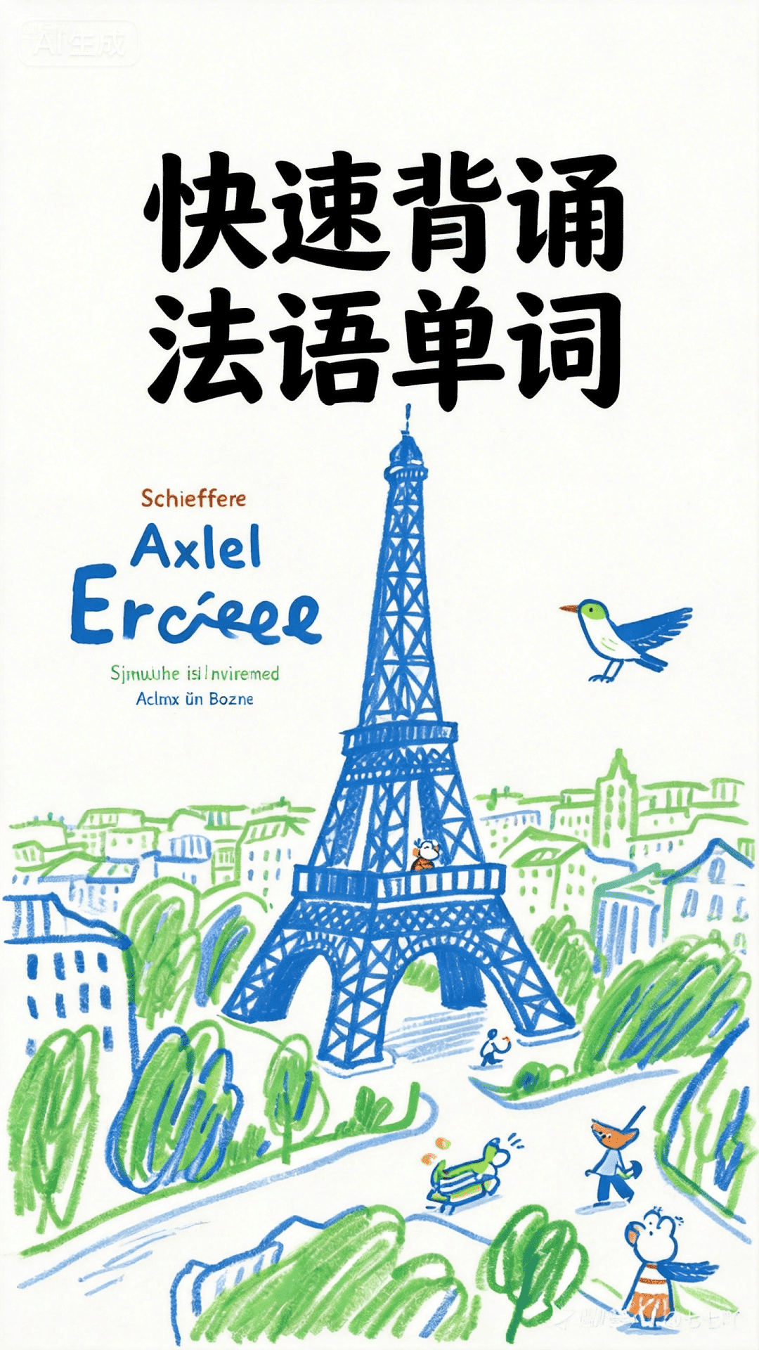 AI法语单词