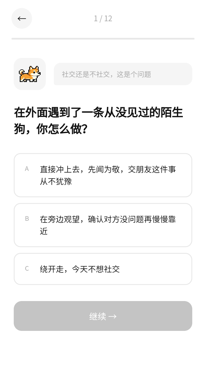 MBTI小狗人格