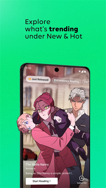 Webtoon漫画台版