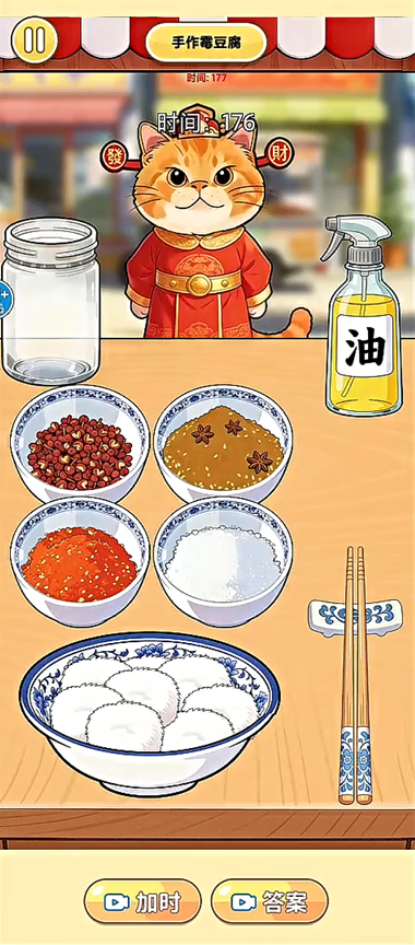 自制霉豆腐