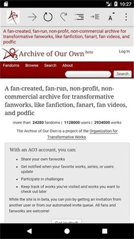 AO3阅读器