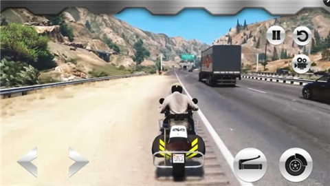 警用摩托车模拟3D