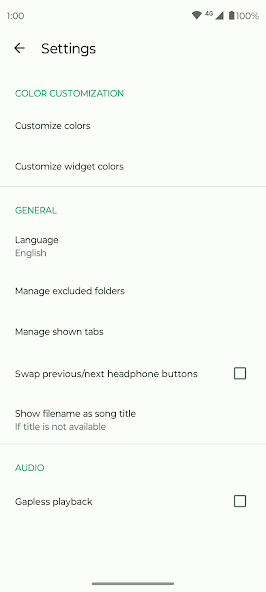 Fossify音乐播放器