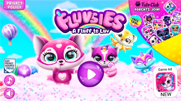 菲露茜斯宠物猫游戏安卓版(Fluvsies)