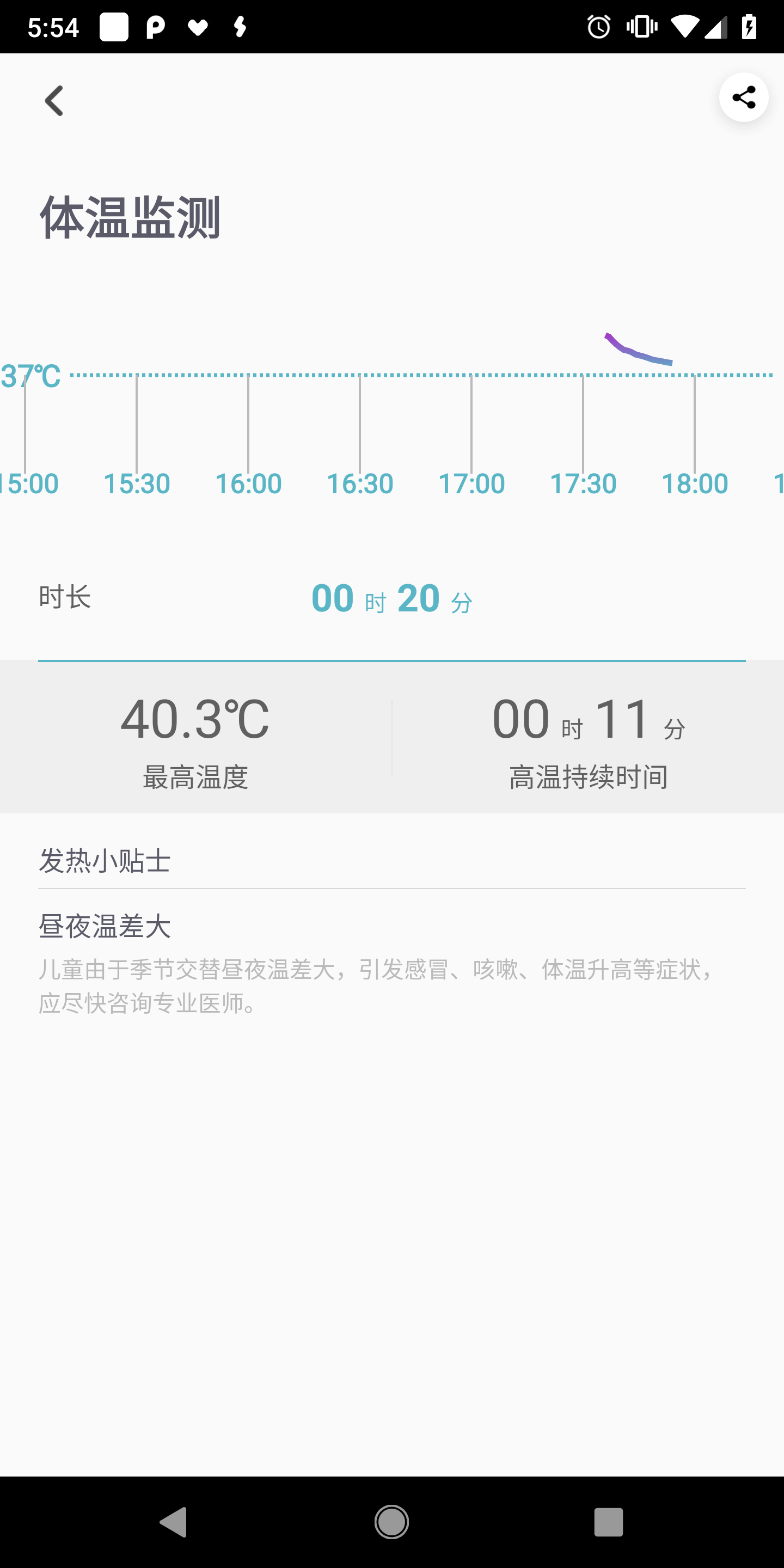 感之度体温