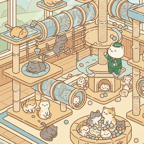 温馨猫咪酒店