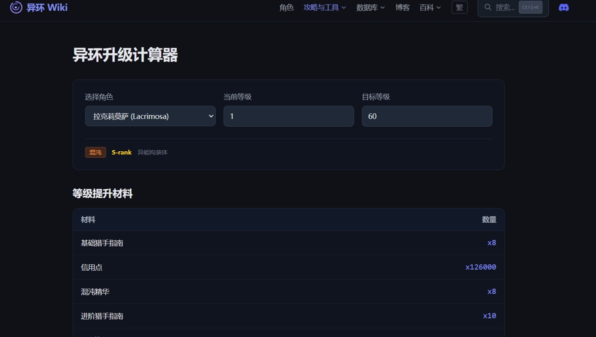 异环Wiki
