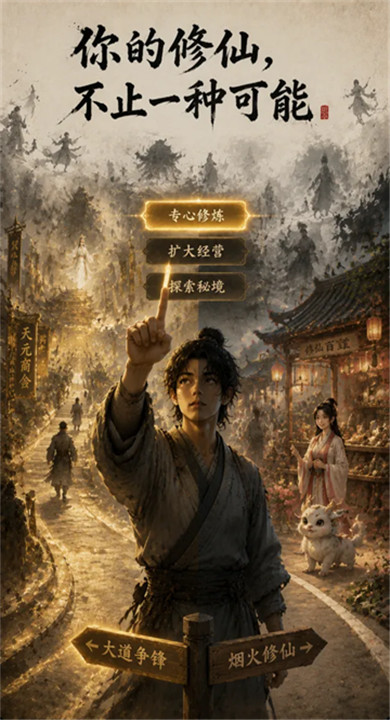 修仙摆摊模拟器手机版