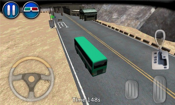 3d公交车模拟驾驶停车