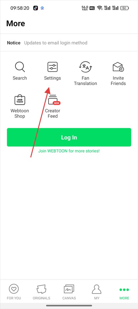 Webtoon台版漫画
