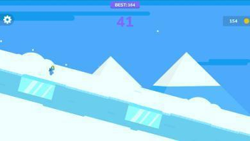 飞跃雪山
