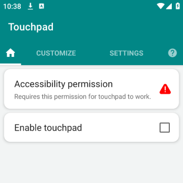 touchpad唤醒
