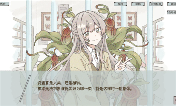 在标本箱中等待羽化