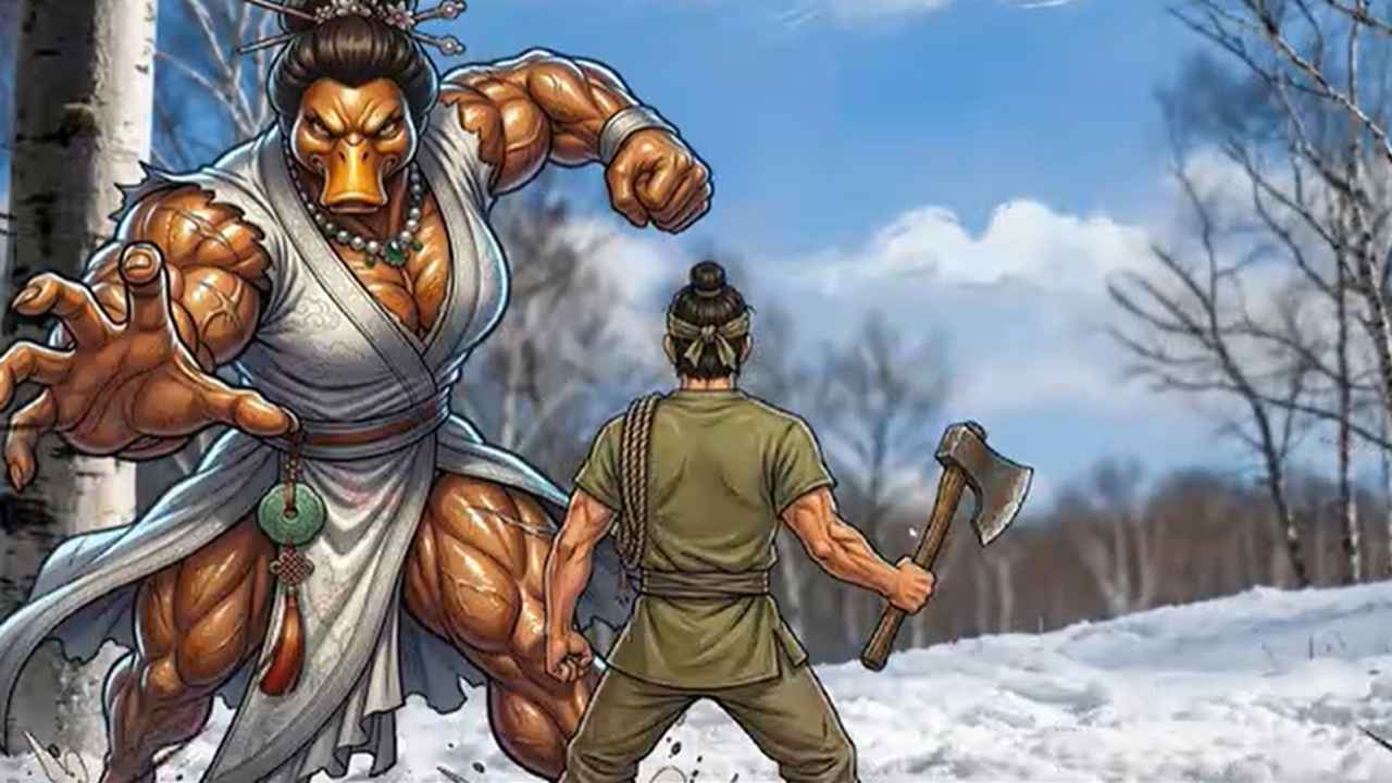 雪山救狐