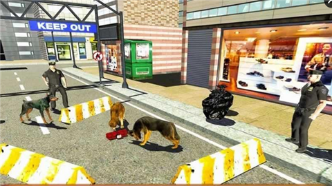 模拟警犬