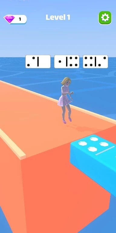 多米诺少女冲刺