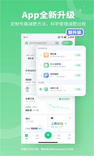 薄荷健康热量查询