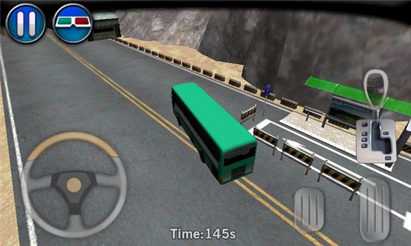3d公交车模拟驾驶停车