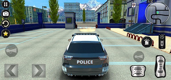 警车漂移赛车