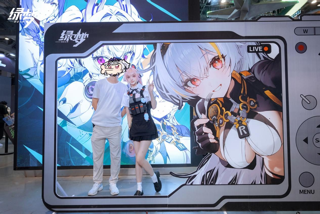 二次元ACT新游燃动BW2025《绿梦：时空之声》展台引爆现场试玩热潮